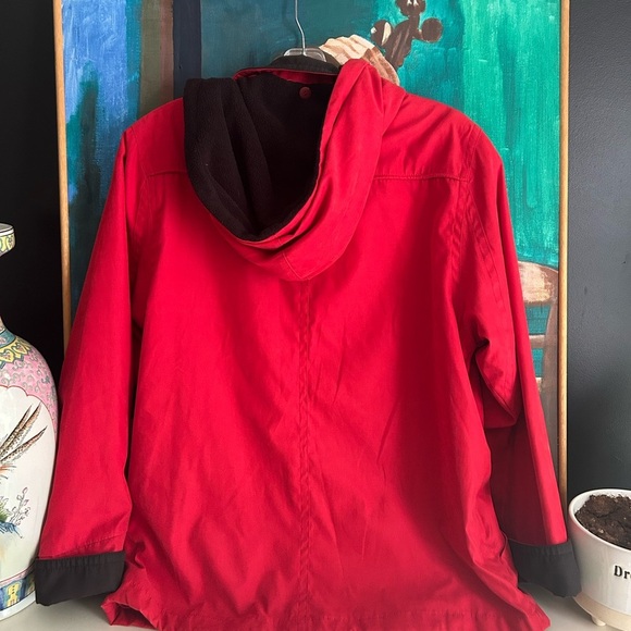 Y2K Apropos Red and Black Jacket XS - Picture 9 of 16